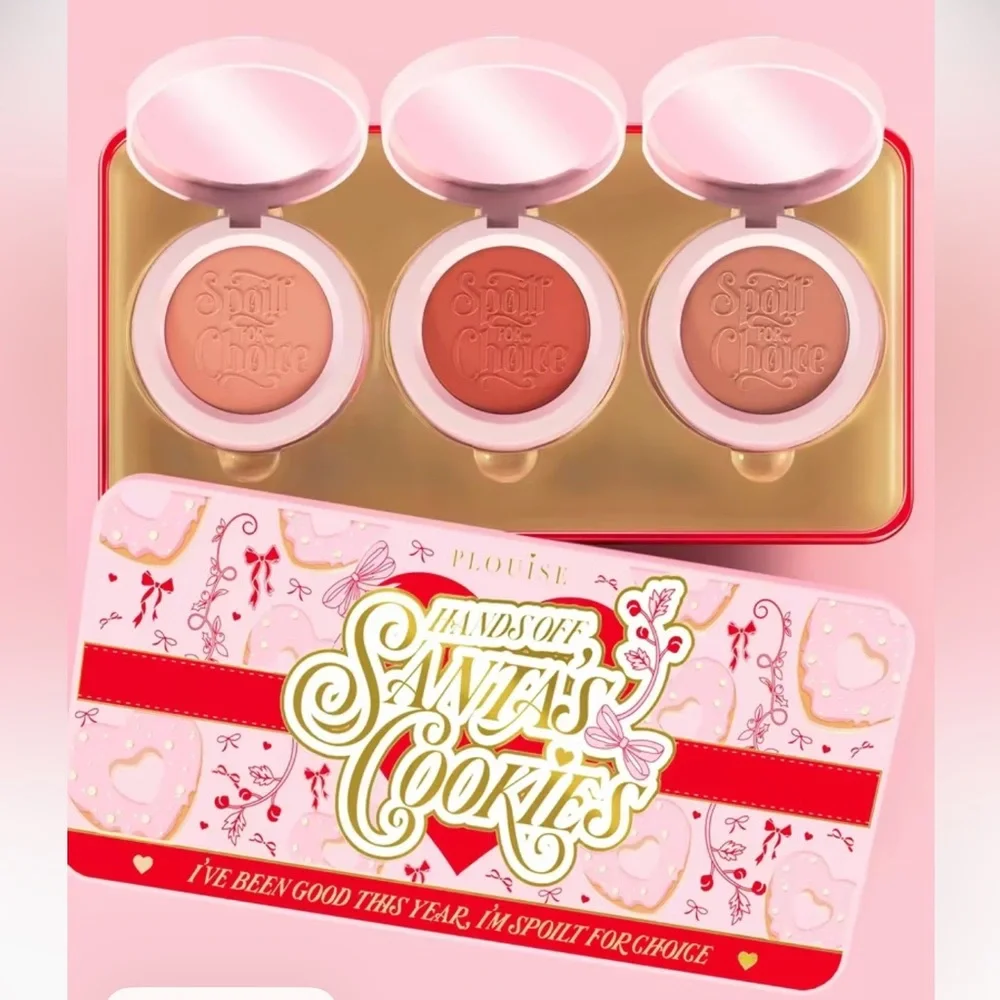 P.Louise Santas Cookies Spoilt For Choice Blush Tin - Picture 3 of 10